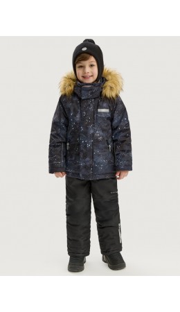 Костюм 7з3925 графит/черный