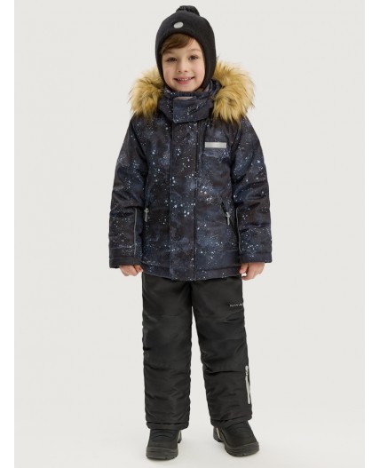 Костюм 7з3925 графит/черный