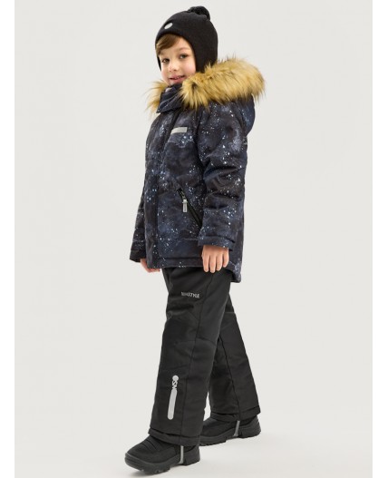 Костюм 7з3925 графит/черный