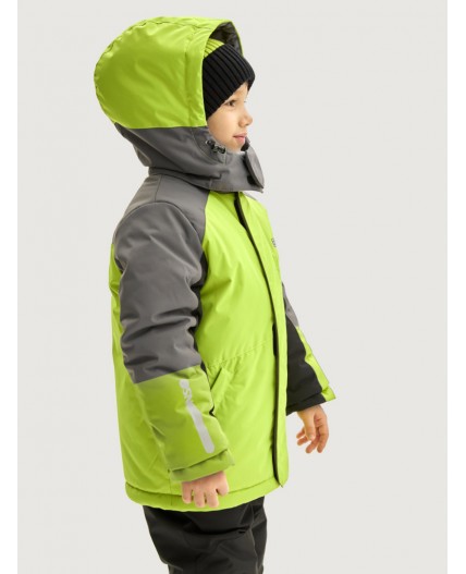 Костюм 7з5325 салат/черный