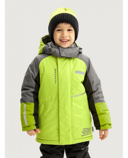 Костюм 7з5325 салат/черный