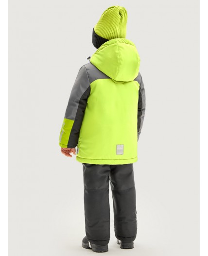 Костюм 7з5325 салат/черный