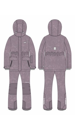 Костюм 7з4425 орхидея/розовый