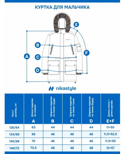 Куртка 4з7125 черный