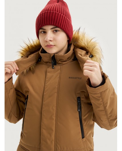 Куртка 4з7325 кэмел