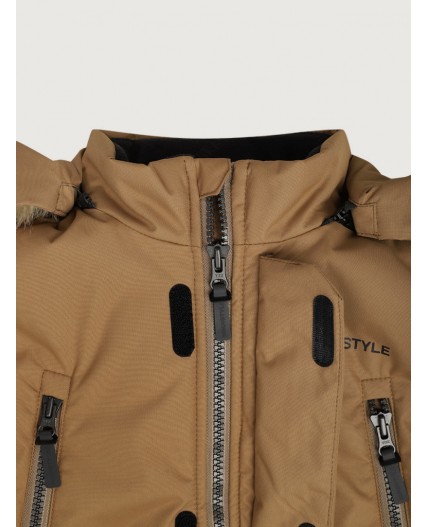 Куртка 4з7125 кэмел