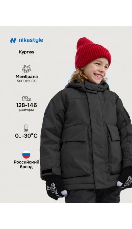 Куртка 4з7525 черный