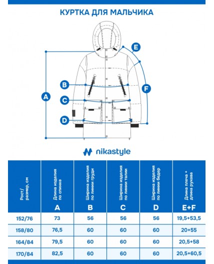 Куртка 4з8125 черный