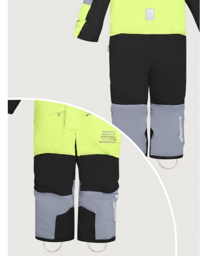 Комбинезон 8з4725 салат/сталь