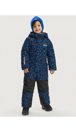 Комбинезон 8з2125 электрик/черный