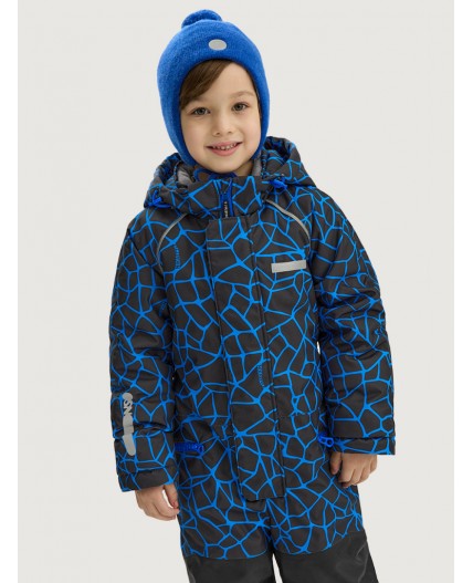 Комбинезон 8з2125 электрик/черный