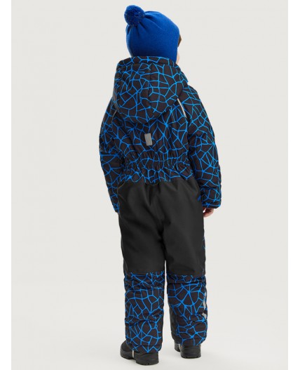 Комбинезон 8з2125 электрик/черный