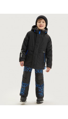 Костюм 7з2925 черный/электрик