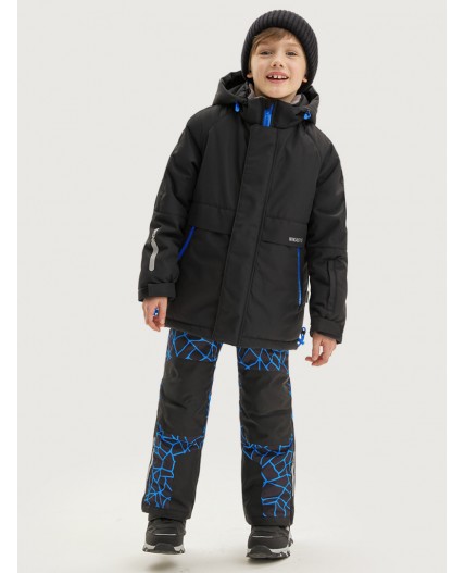 Костюм 7з2925 черный/электрик