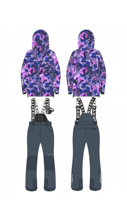 Костюм 7з2425 фиолет/графит