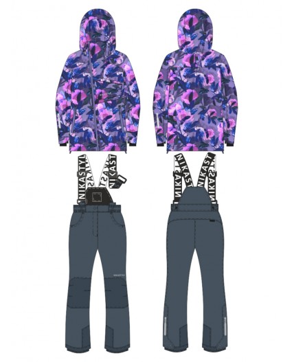 Костюм 7з2425 фиолет/графит