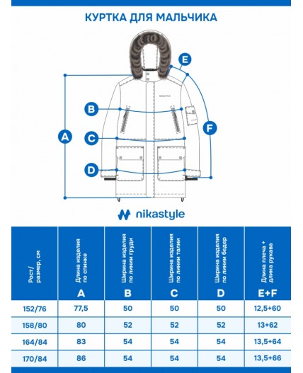 Куртка 4з7325 черный