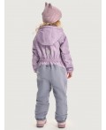 Комбинезон 8м0826 пудра/светло-серый