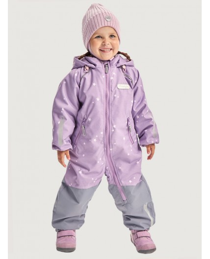 Комбинезон 8м0626 пудра/светло-серый