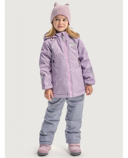 Костюм 7м1026 пудра/светло-серый