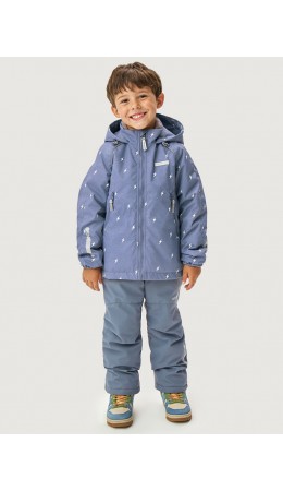 Костюм 7м0926 деним/серый