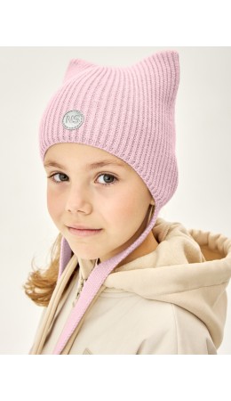 Шапка 11м21626 пудра