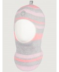 Балаклава 10з15225 серый/розовый