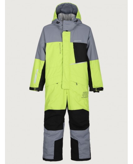 Комбинезон 8з4925 салат/сталь