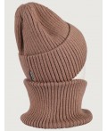 Комплект шапка и снуд 12з16525 орех