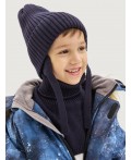 Комплект шапка и манишка 12з16025 неви