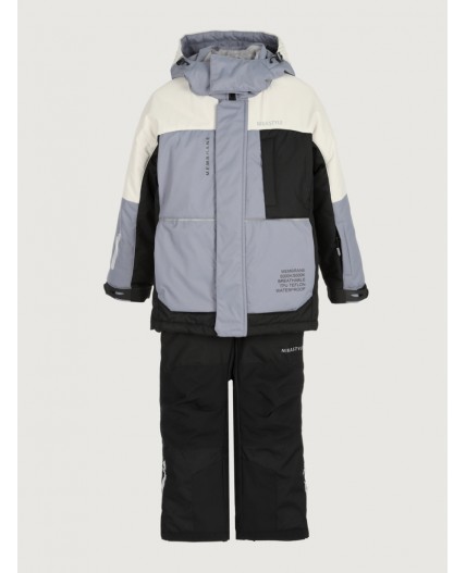 Костюм 7з5725 сталь/черный