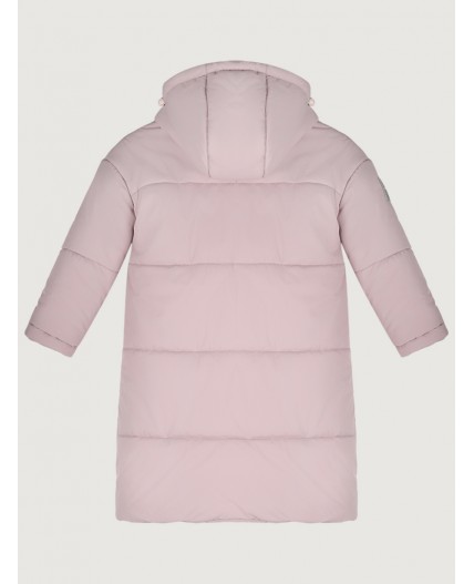 Пальто 6з9425 пудра