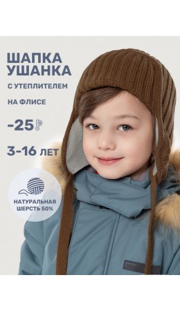 Шапка 11з15925 орех