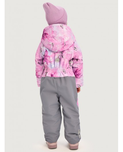 Комбинезон 8м3026 розовый/светло-серый