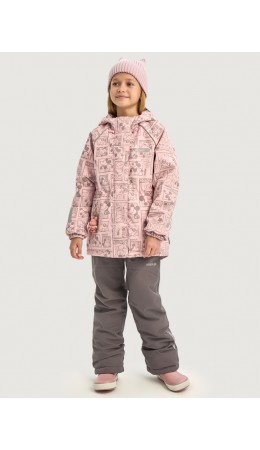 Костюм 7м2026 пудра/кофе