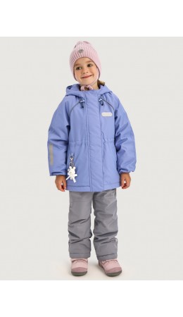 Костюм 7м1826 лаванда/светло-серый