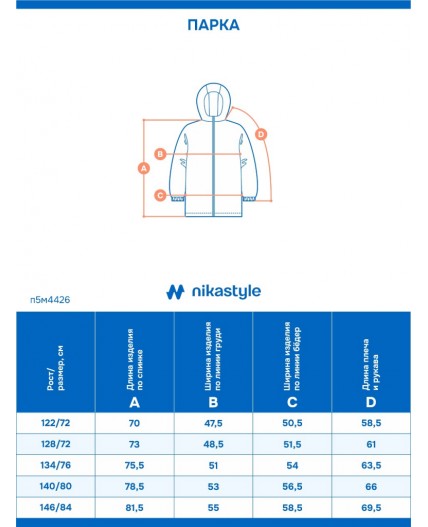Парка п5м4426 беж