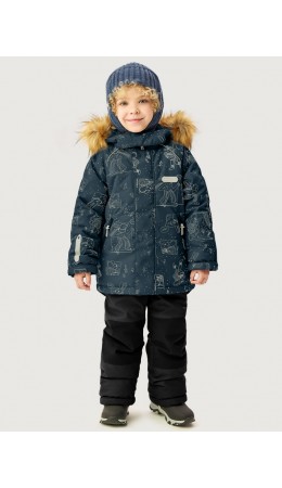 Костюм 7з1126 океан/черный