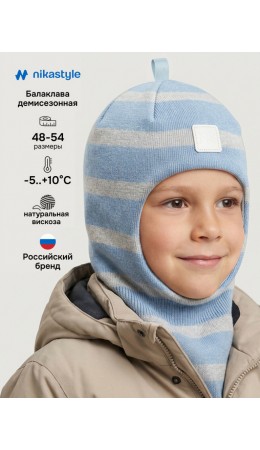 Балаклава 10м20526 деним/беж