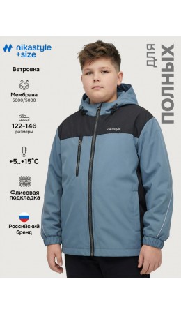 Ветровка п4л7526 деним