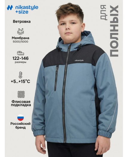 Ветровка п4л7526 деним