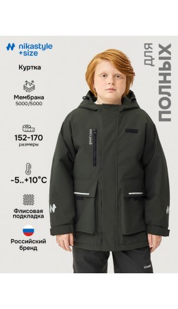 Парка п4м4326 хаки