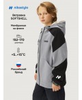Ветровка 4л15726 серый/черный