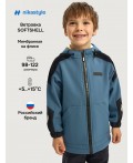 Ветровка 4л15326 деним/черный