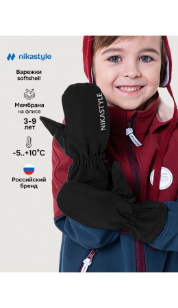 Варежки 14л16726 черный