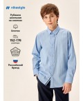 Рубашка 4ш71526 голубая полоска