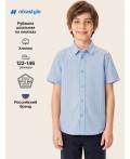 Рубашка 4ш21525 голубая полоска