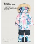 Комбинезон 8з1626 фламинго/серый