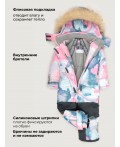 Комбинезон 8з1626 фламинго/серый