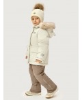 Костюм 7з3026 кешью/какао